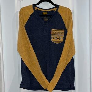 Levi’s Men’s Long Sleeve Henley T-shirt